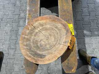 Rosewood Schijf, Dikte 75mm, Ø 400mm